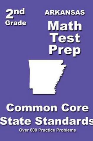 Cover of Arkansas 2nd Grade Math Test Prep