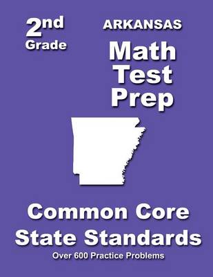 Book cover for Arkansas 2nd Grade Math Test Prep