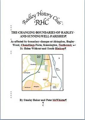 Book cover for The Changing Boundaries of Radley and Sunningwell Parishes