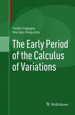 Book cover for The Early Period of the Calculus of Variations