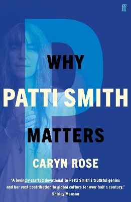 Book cover for Why Patti Smith Matters