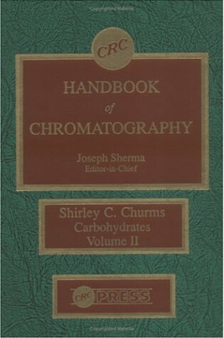 Cover of CRC Handbook of Chromatography