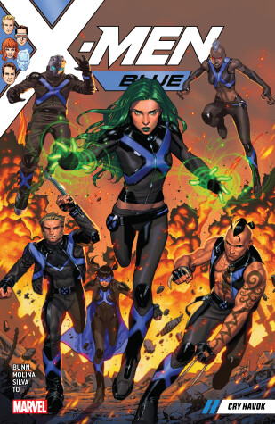 Book cover for X-Men Blue Vol. 4: Cry Havok