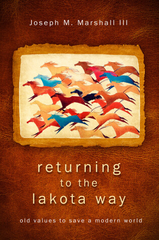 Book cover for Returning to the Lakota Way
