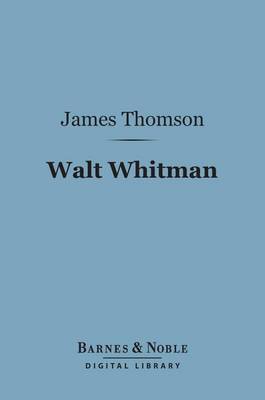 Book cover for Walt Whitman (Barnes & Noble Digital Library)