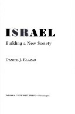 Cover of Israel