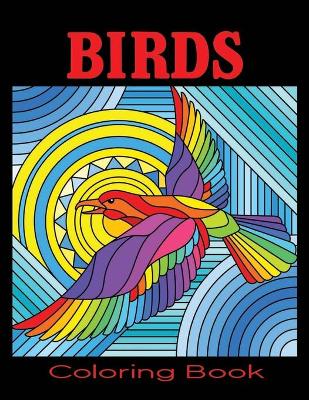 Book cover for Birds Coloring Book