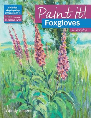 Book cover for Foxgloves in Acrylics