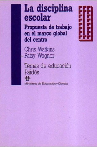 Cover of La Disciplina Escolar