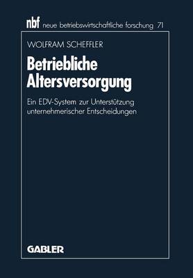 Book cover for Betriebliche Altersversorgung