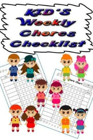 Cover of Kids Weekly Chores Checklist