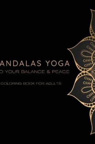 Cover of Mandala coloring book for adults