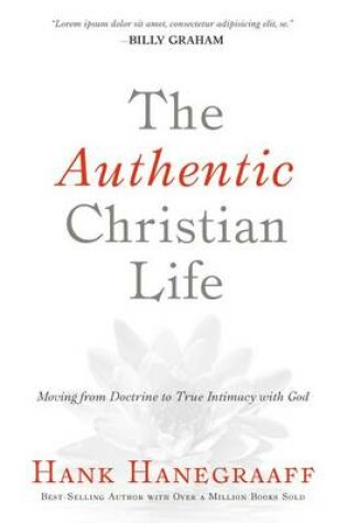 Cover of The Authentic Christian Life