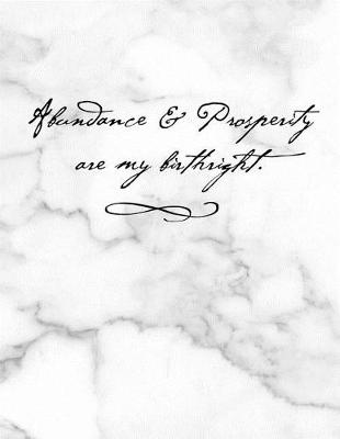 Cover of Abundance & Prosperity Are My Birthright