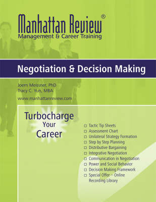 Book cover for Manhattan Review Negotiation and Decision Making