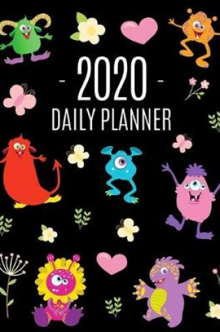 Cover of Fuzzy Monsters Planner 2020