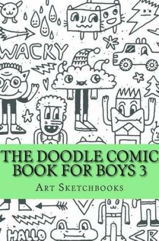 Cover of The Doodle Comic Book for Boys 3