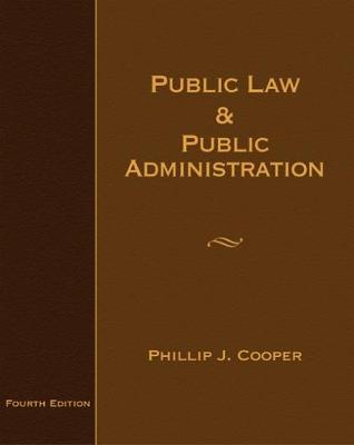 Book cover for Public Law and Public Administration