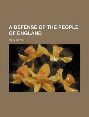 Book cover for A Defense of the People of England
