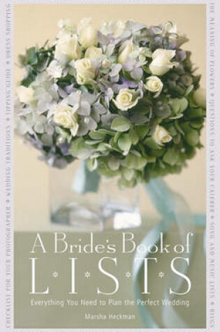 Cover of A Bride's Book of Lists