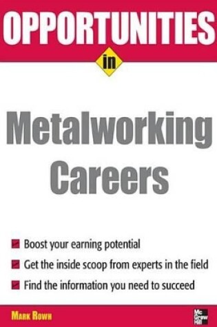 Cover of Opportunities in Metalworking