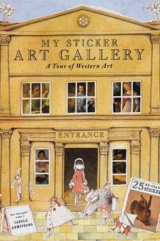 Cover of My Sticker Art Gallery: A Tour of Western Art