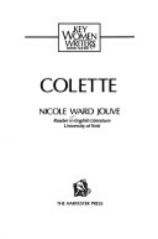 Cover of Colette