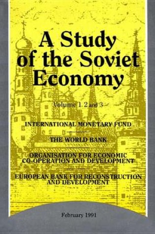 Cover of A Study of the Soviet Economy. 3-Volume Set