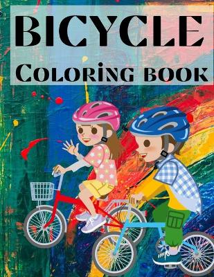 Book cover for Bicycle Coloring Book