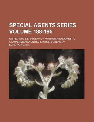 Book cover for Special Agents Series Volume 188-195