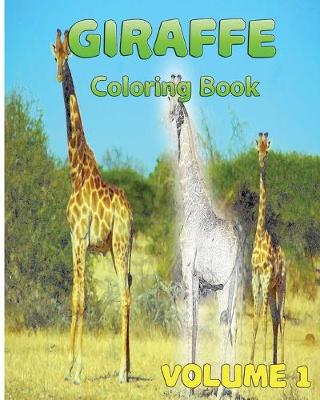 Book cover for Giraffe Coloring Books Vol.1 for Relaxation Meditation Blessing