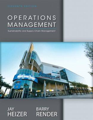 Book cover for Operations Management, New Myomlab with Pearson Etext, and Student CD