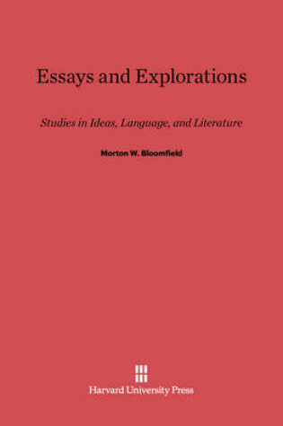 Cover of Essays and Explorations