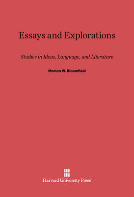 Book cover for Essays and Explorations