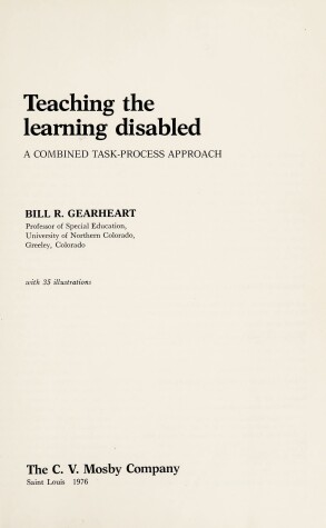 Book cover for Teaching the Learning Disabled