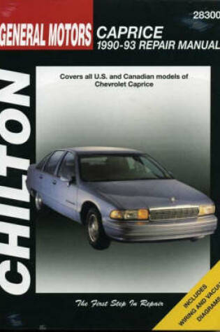 Cover of GM Chevrolet Caprice (1990-93)