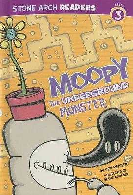 Book cover for Moopy, the Underground Monster