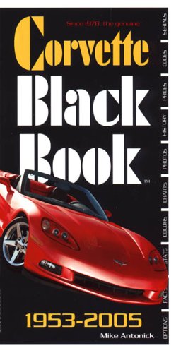 Book cover for Corvette Black Book 1953-2005