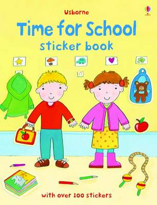 Cover of Time for School Sticker Book