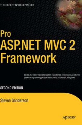 Cover of Pro ASP.NET MVC 2 Framework