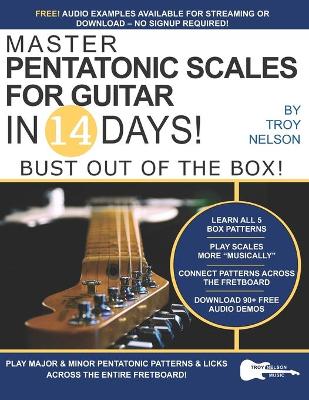 Book cover for Master Pentatonic Scales For Guitar in 14 Days