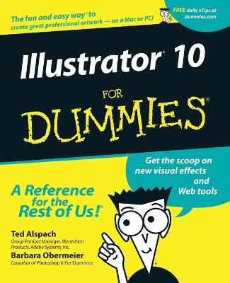 Book cover for Illustrator 10 For Dummies