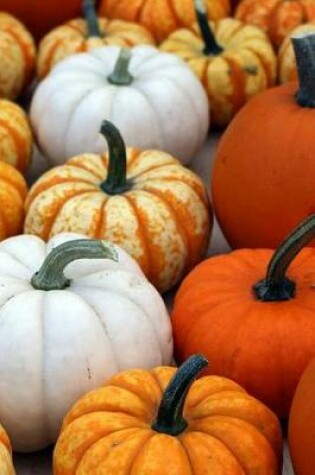 Cover of A White and Orange Pumpkins Journal