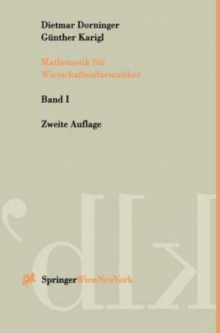 Cover of Mathematik Fur Wirtschaftsinformatiker