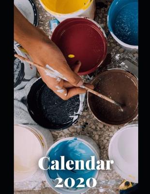 Book cover for Painter Artist Calendar 2020