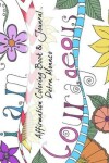 Book cover for Affirmation Coloring Book & Journal