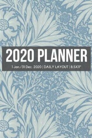 Cover of 2020 Flowers Daily Planner