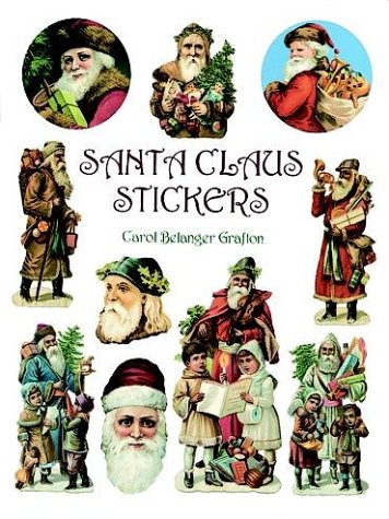 Book cover for Santa Claus Stickers