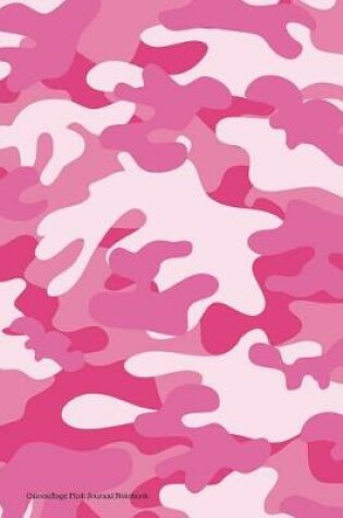 Cover of Camouflage Pink Journal Notebook