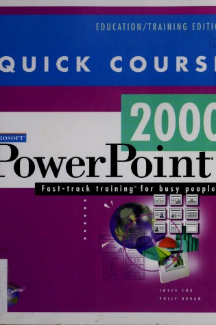 Cover of Quick Course in Microsoft PowerPoint 2000